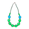 'Metropolis' Short Resin Necklace - Polka Luka Resin Jewellery