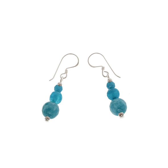 'Nefertiti' Stone Earrings - Polka Luka Resin Jewellery