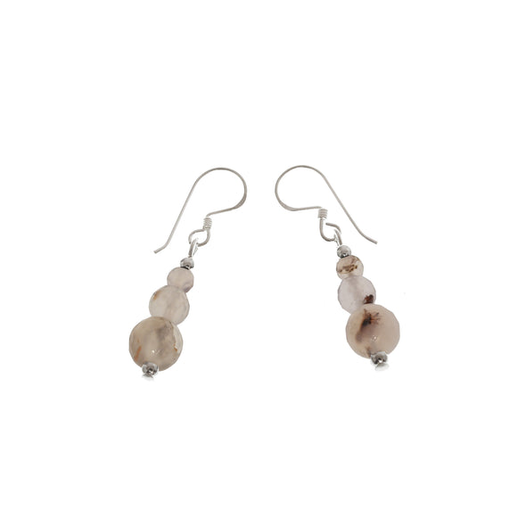 'Nefertiti' Stone Earrings - Polka Luka Resin Jewellery