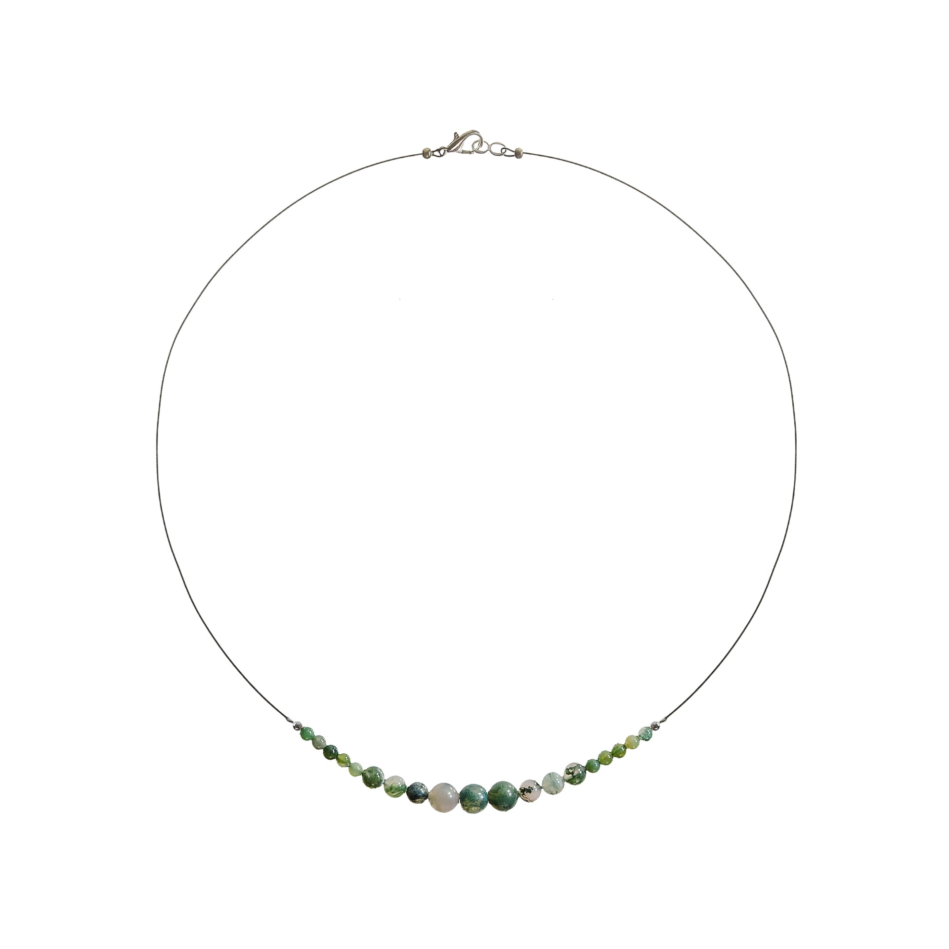 'Nefertiti' Stone Necklace - Polka Luka Resin Jewellery