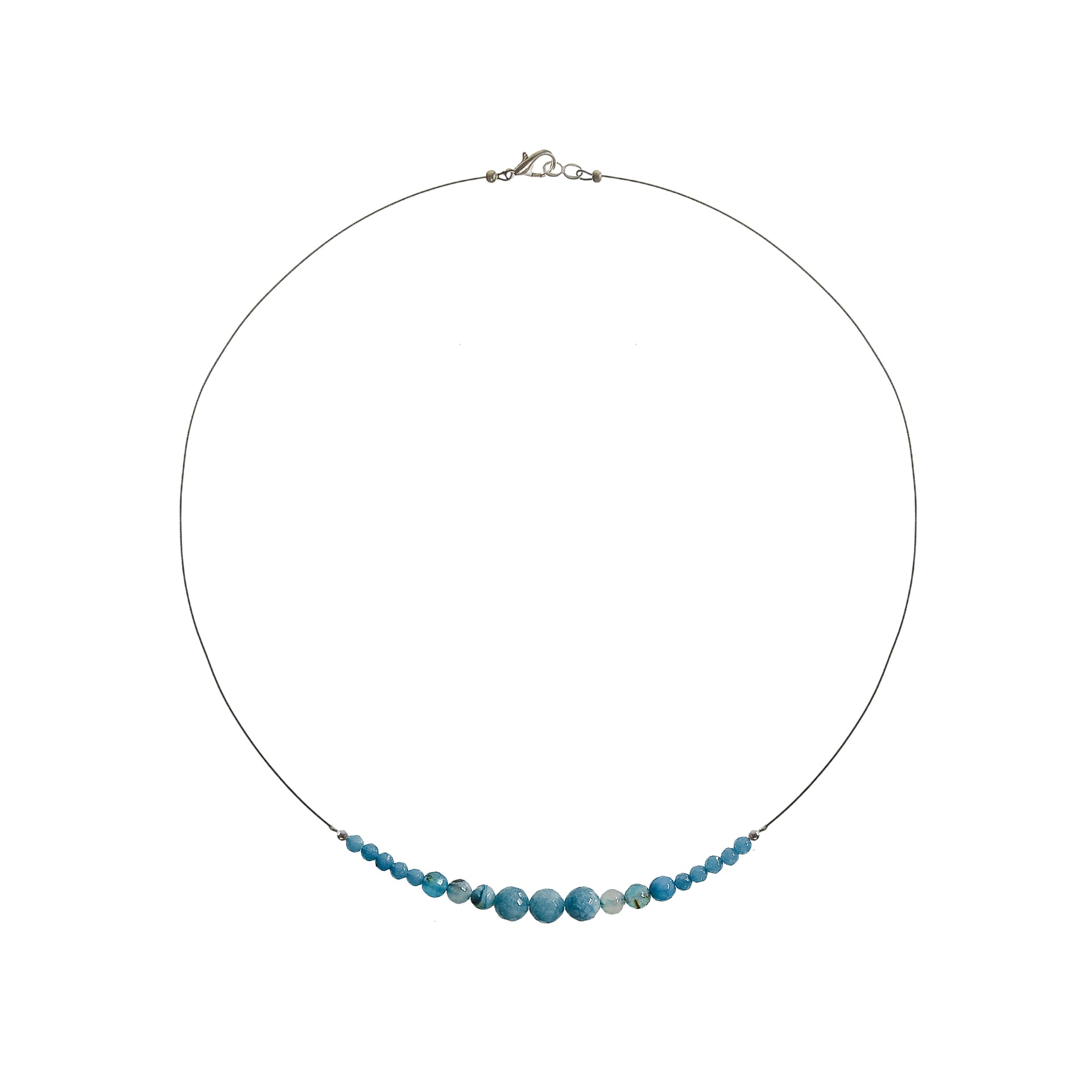 'Nefertiti' Stone Necklace - Polka Luka Resin Jewellery