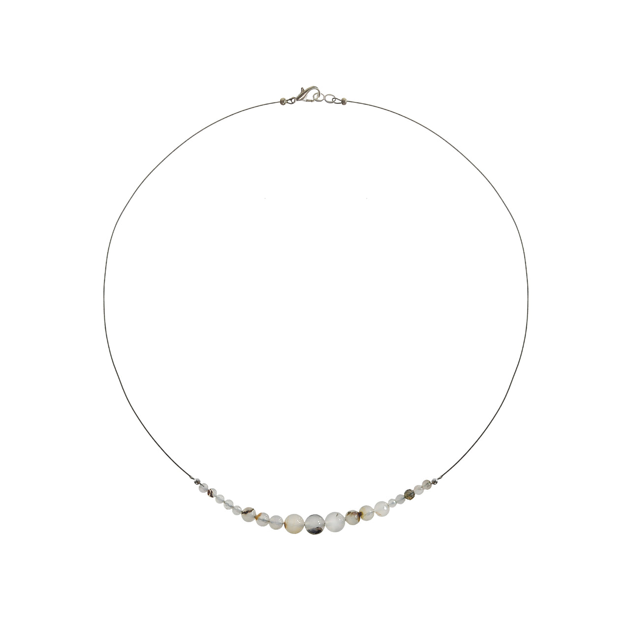 'Nefertiti' Stone Necklace - Polka Luka Resin Jewellery
