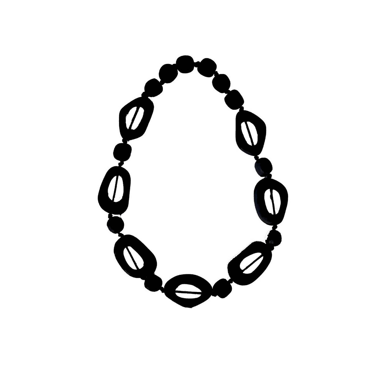 Miro Short Resin Necklace - Polka Luka Resin Jewellery