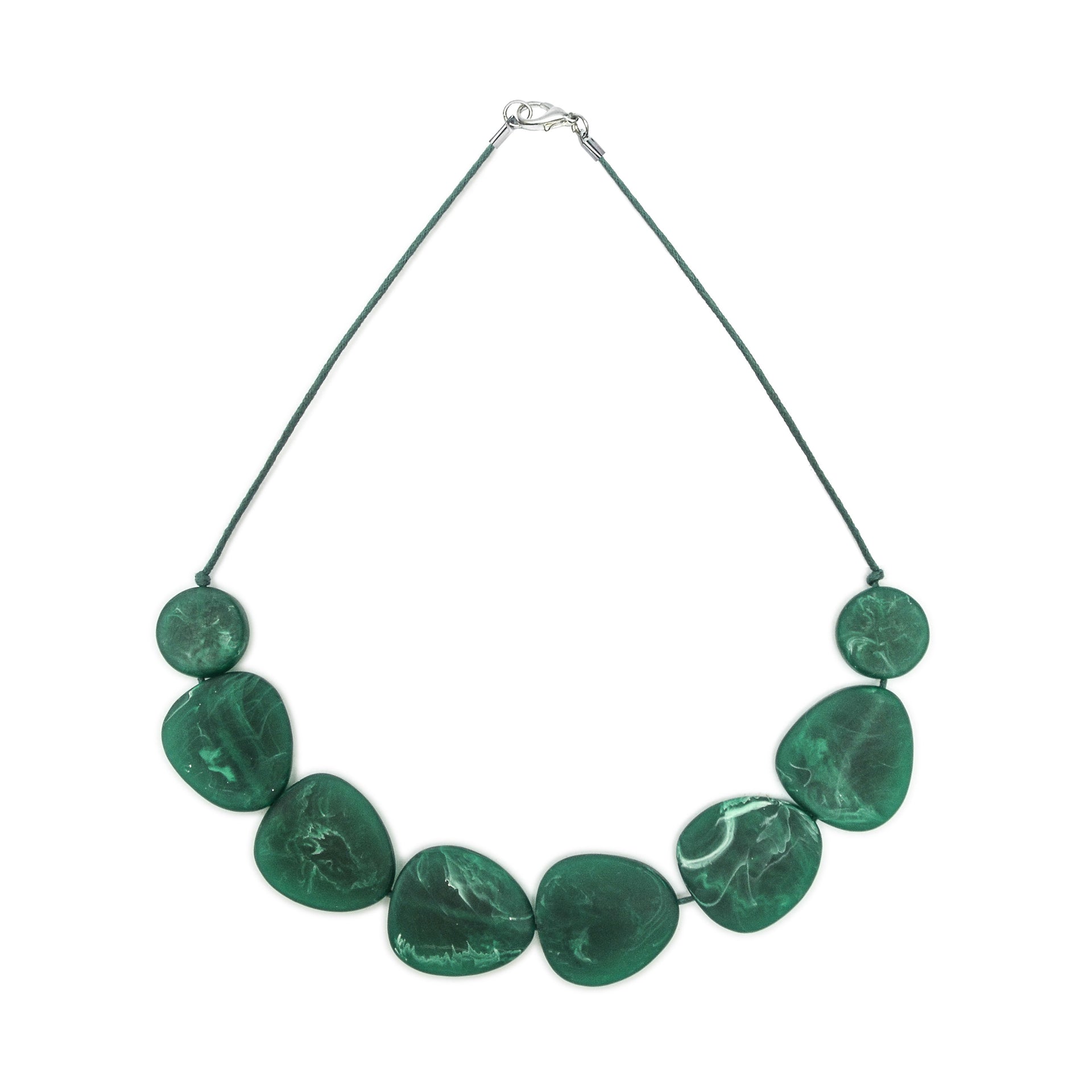 Ladakh Resin Necklace - Polka Luka Resin Jewellery