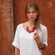 Satori' Resin Necklace - Polka Luka Resin Jewellery