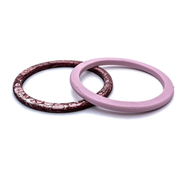 Paradiso Double Bangle - Polka Luka Resin Jewellery