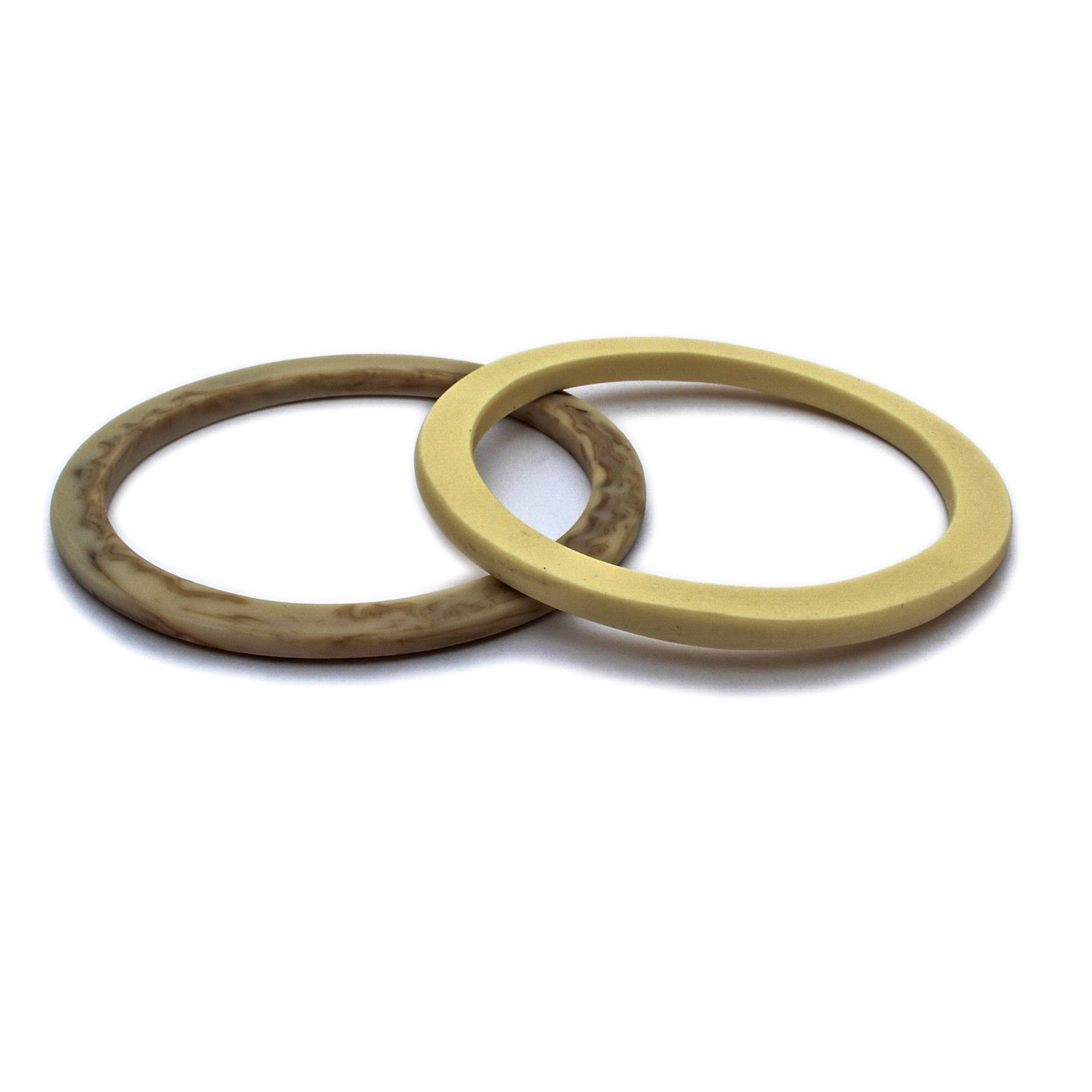 Paradiso Double Bangle - Polka Luka Resin Jewellery