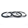 Paradiso Quartet Bangle - Polka Luka Resin Jewellery