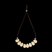 'Peony' Pendant Resin Necklace - Polka Luka Resin Jewellery