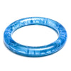 Aura Resin Bangle- Polished Finish - Polka Luka Resin Jewellery