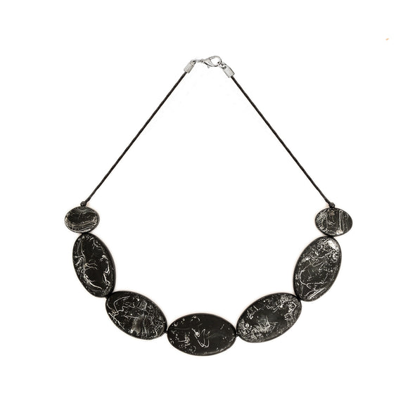 Belize Short Resin Necklace - Polka Luka Resin Jewellery