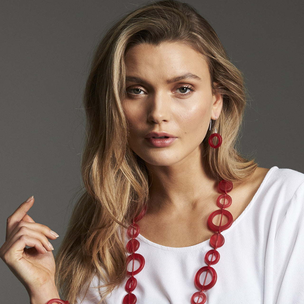 Caravana Small Earrings - Polka Luka Resin Jewellery