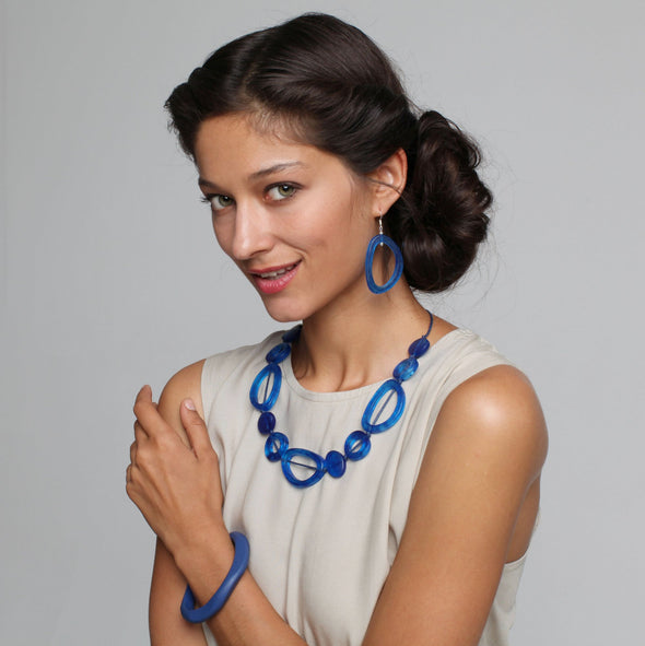 Havana Short Necklace - Polka Luka Resin Jewellery