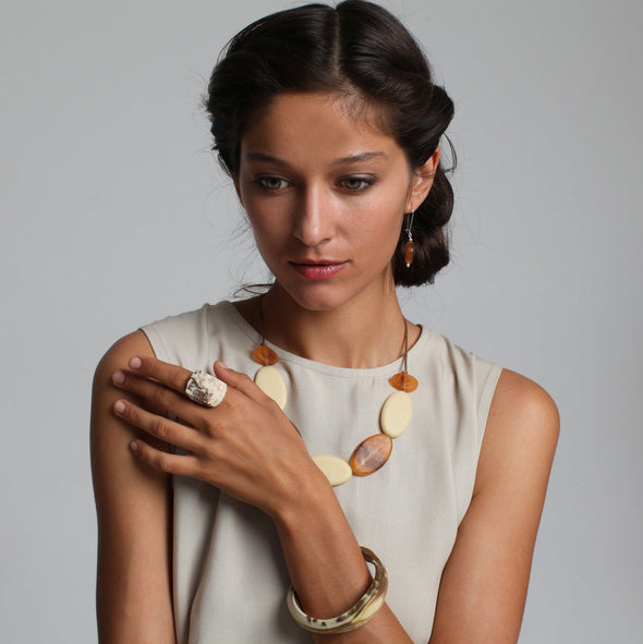 Belize Combination Necklace - Polka Luka Resin Jewellery