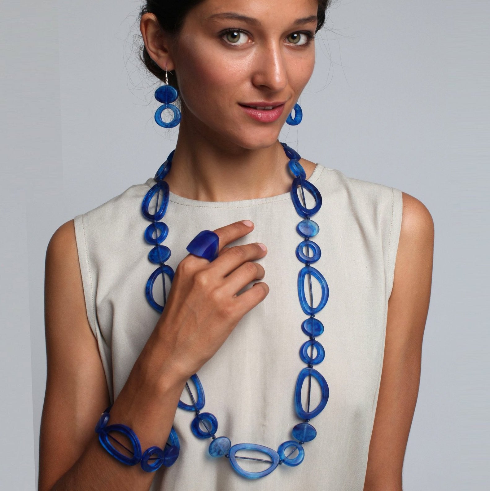 Havana Resin Bracelet - Polka Luka Resin Jewellery
