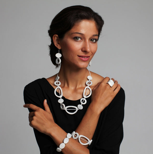 Havana Short Necklace - Polka Luka Resin Jewellery