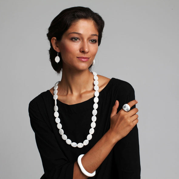 Isla Long Resin Necklace - Polka Luka Resin Jewellery