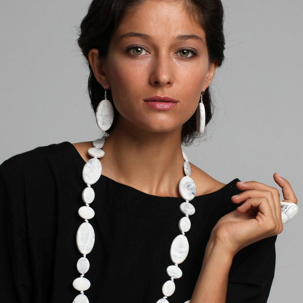 Belize Resin Earrings - Polka Luka Resin Jewellery