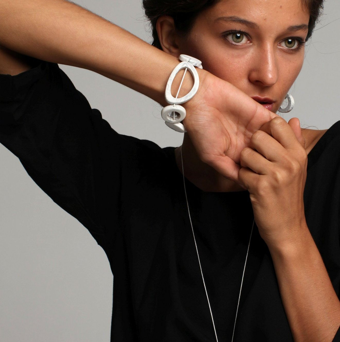 Havana Resin Bracelet - Polka Luka Resin Jewellery