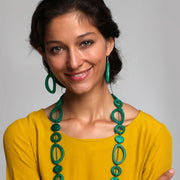 Havana Resin Earrings - Polka Luka Resin Jewellery