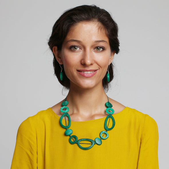 Mexico Resin Earring - Polka Luka Resin Jewellery