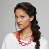 Havana Short Necklace - Polka Luka Resin Jewellery
