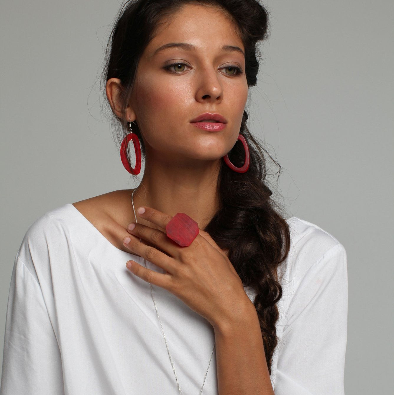 Havana Resin Earrings - Polka Luka Resin Jewellery