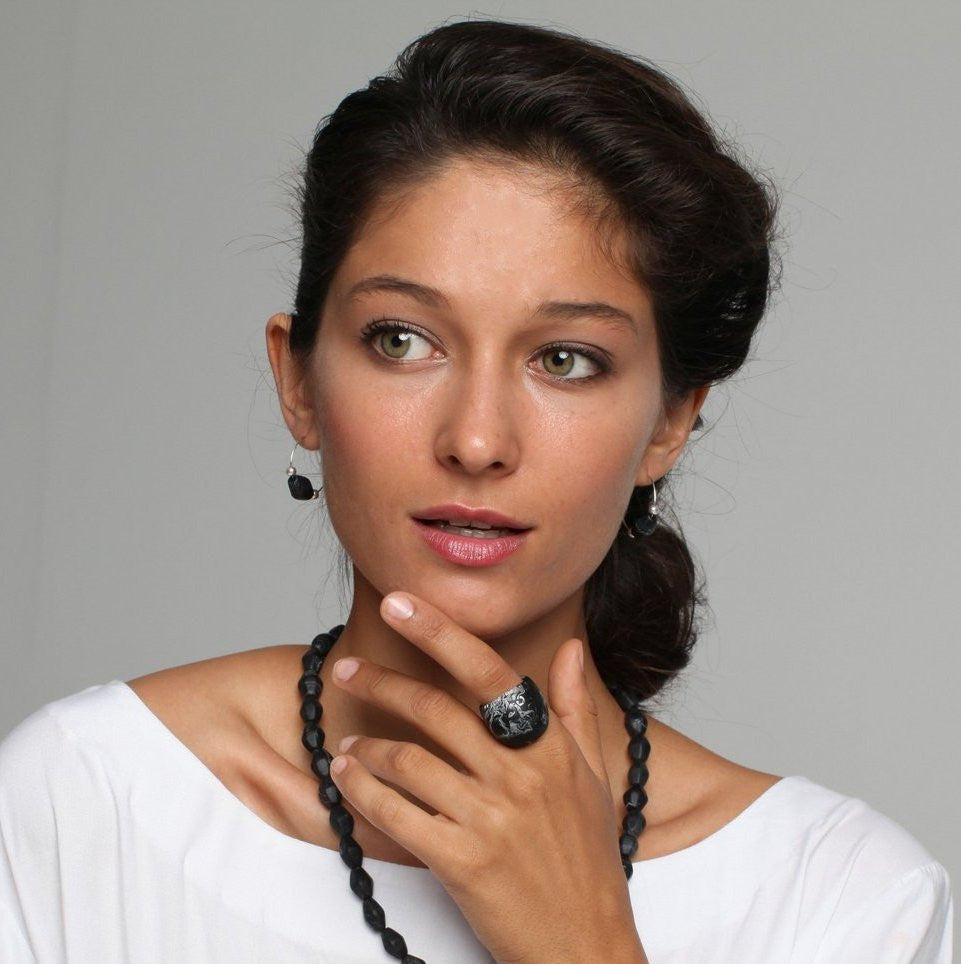 Margarite Resin Earrings - Polka Luka Resin Jewellery