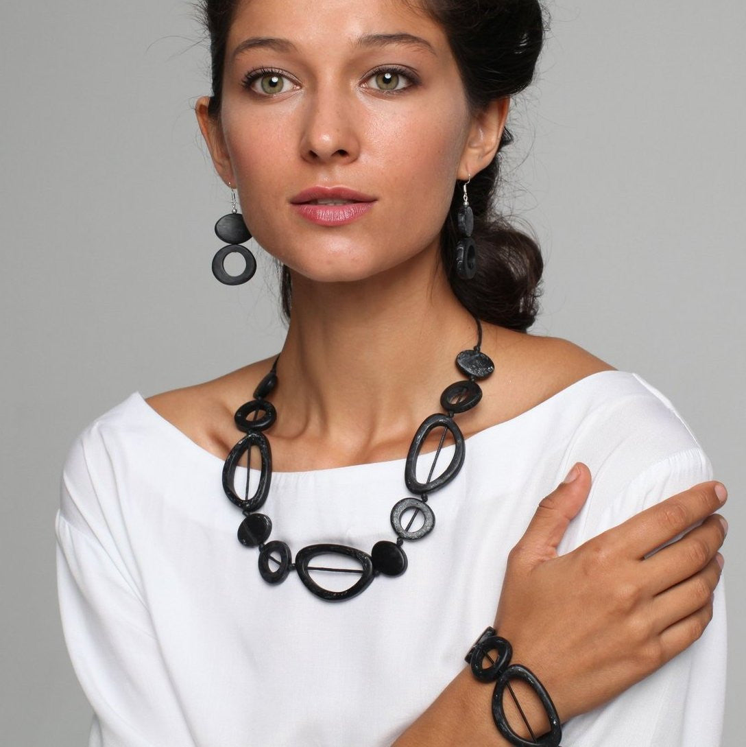 Havana Resin Bracelet - Polka Luka Resin Jewellery