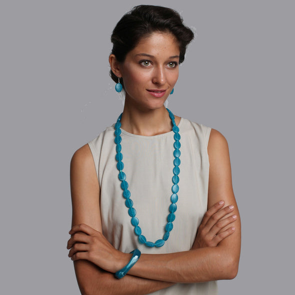 Isla Long Resin Necklace - Polka Luka Resin Jewellery