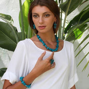 Naxos Short Resin Necklace - Polka Luka Resin Jewellery