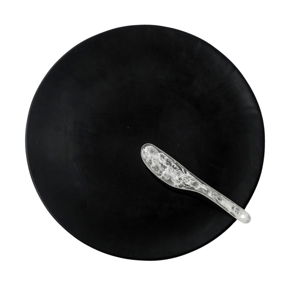 Large Luna Serving Plate + Cheese Knife