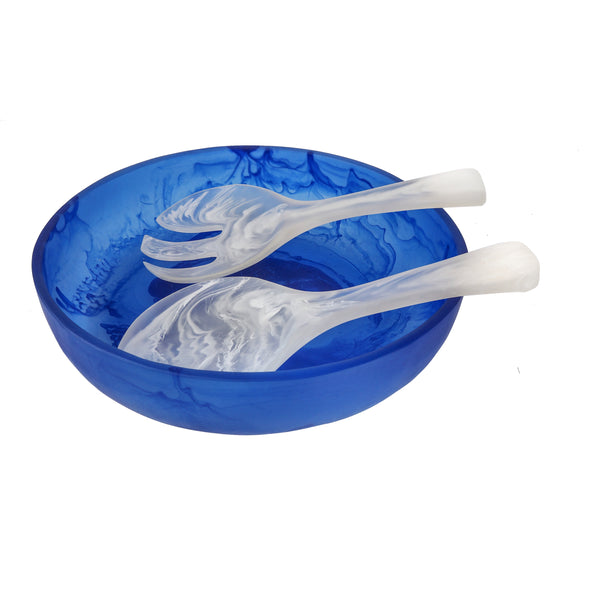 Medium Salad Bowl & Short Salad Server Set