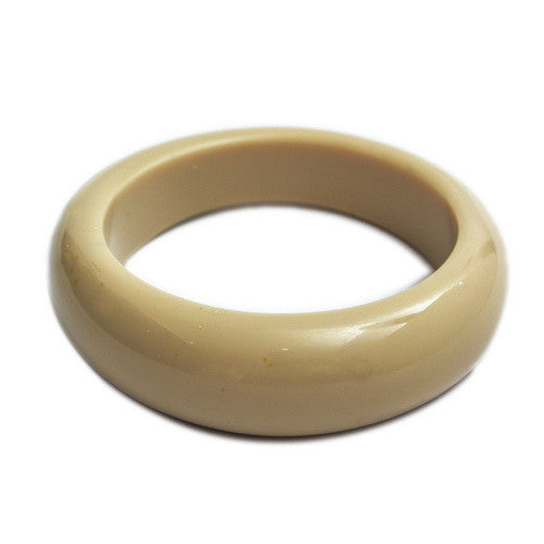 Mykonos Resin Bangle- Polished finish - Polka Luka Resin Jewellery