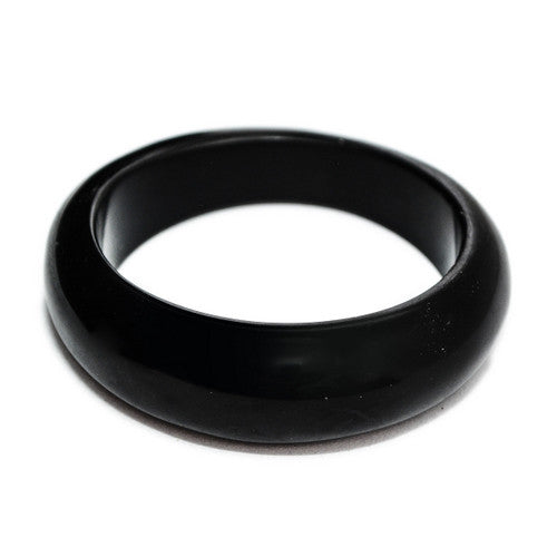 Mykonos Resin Bangle- Polished finish - Polka Luka Resin Jewellery