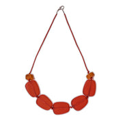 Mykonos Resin Necklace - Polka Luka Resin Jewellery