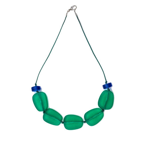 Mykonos Resin Necklace - Polka Luka Resin Jewellery