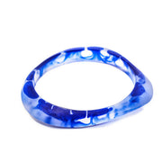 Naxos Resin Bangle - Polka Luka Resin Jewellery