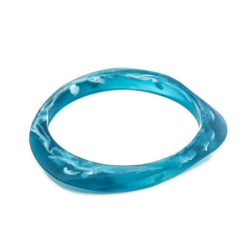 Naxos Resin Bangle - Polka Luka Resin Jewellery