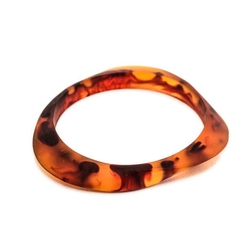 Naxos Resin Bangle - Polka Luka Resin Jewellery