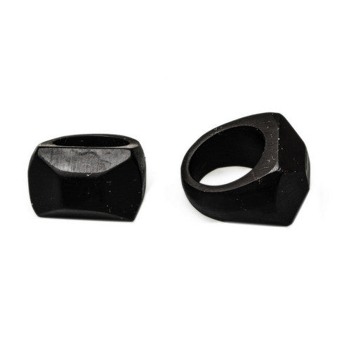 Naxos Resin Ring - Polka Luka Resin Jewellery