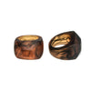 Naxos Resin Ring - Polka Luka Resin Jewellery