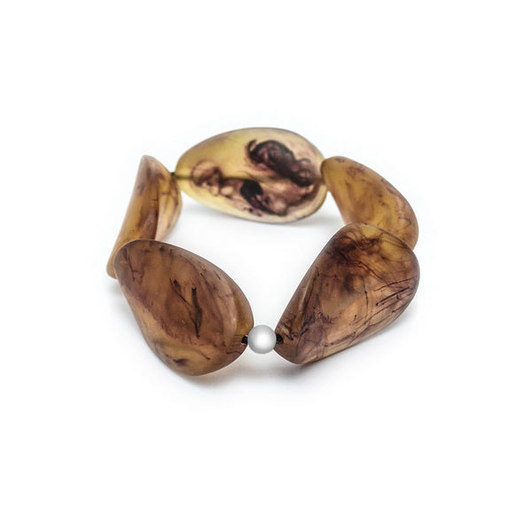 Nomad Resin Bracelet - Polka Luka Resin Jewellery