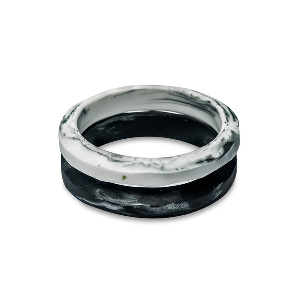 Pilgrim Double Bangle Set - Polka Luka Resin Jewellery
