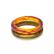 Pilgrim Double Bangle Set - Polka Luka Resin Jewellery