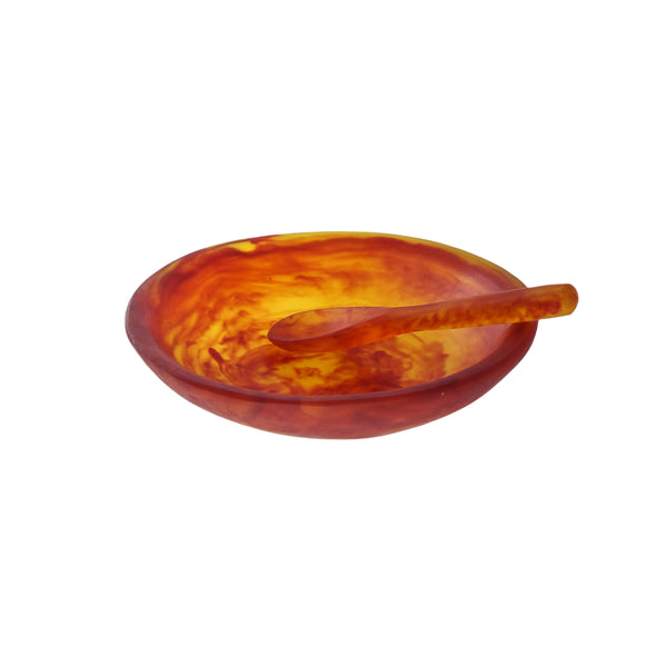 Resin 'Relish' Bowl + Spoon