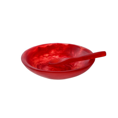 Resin 'Relish' Bowl + Spoon