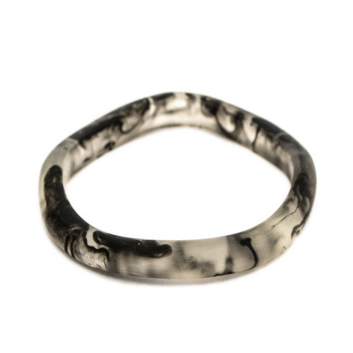 Santorini Single Resin Bangle - Polka Luka Resin Jewellery