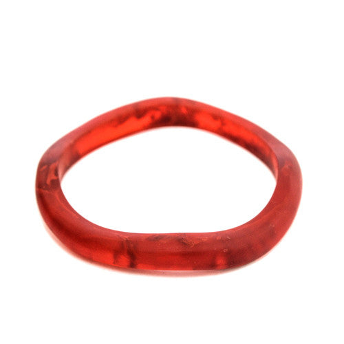 Santorini Single Resin Bangle - Polka Luka Resin Jewellery