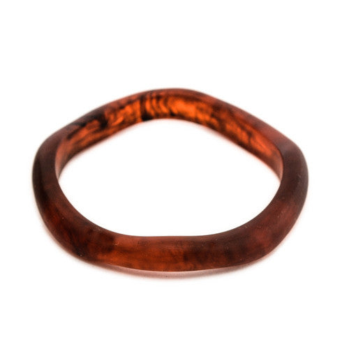 Santorini Single Resin Bangle - Polka Luka Resin Jewellery